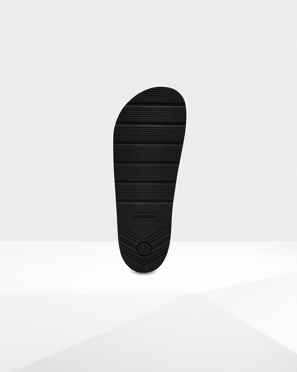 Hunter Terlik Bayan Siyah/Beyaz - Original Terry Towelling Logo Adjustable - Türkiye HC6982410